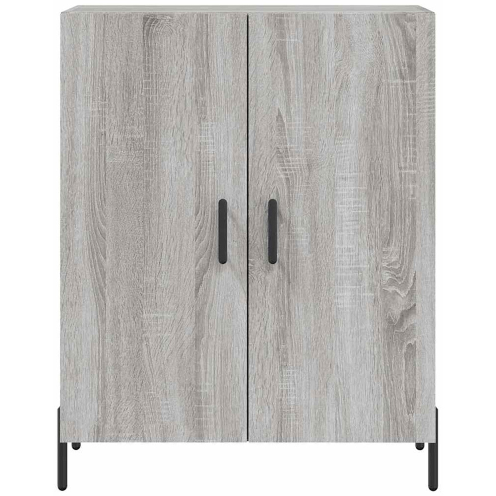 vidaXL 4 Door Grey Sonoma Highboard Image 8