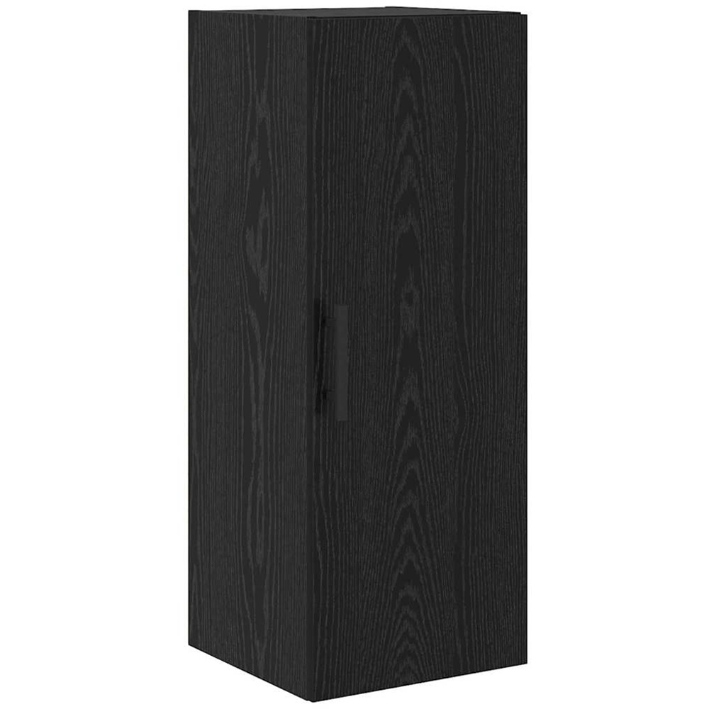 vidaXL 2 Door Black Oak Sideboard Image 7