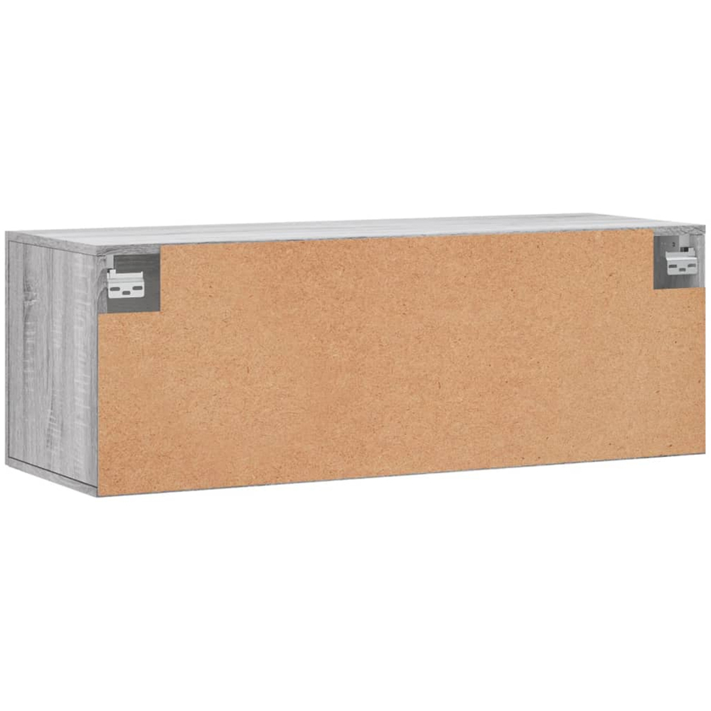vidaXL 2 Door Grey Sonoma Oak Wall Cabinet Image 8