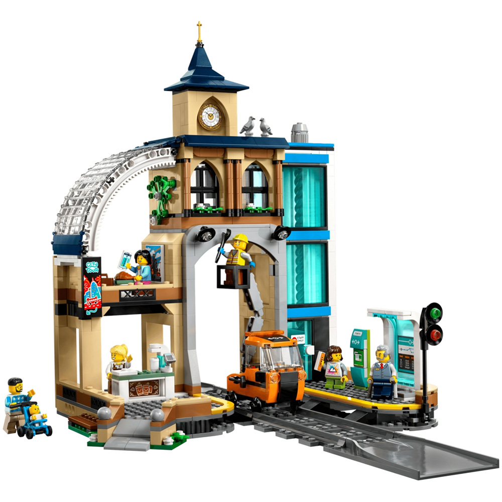 LEGO City 60469 Central Train Station Set 752-Piece Image 2