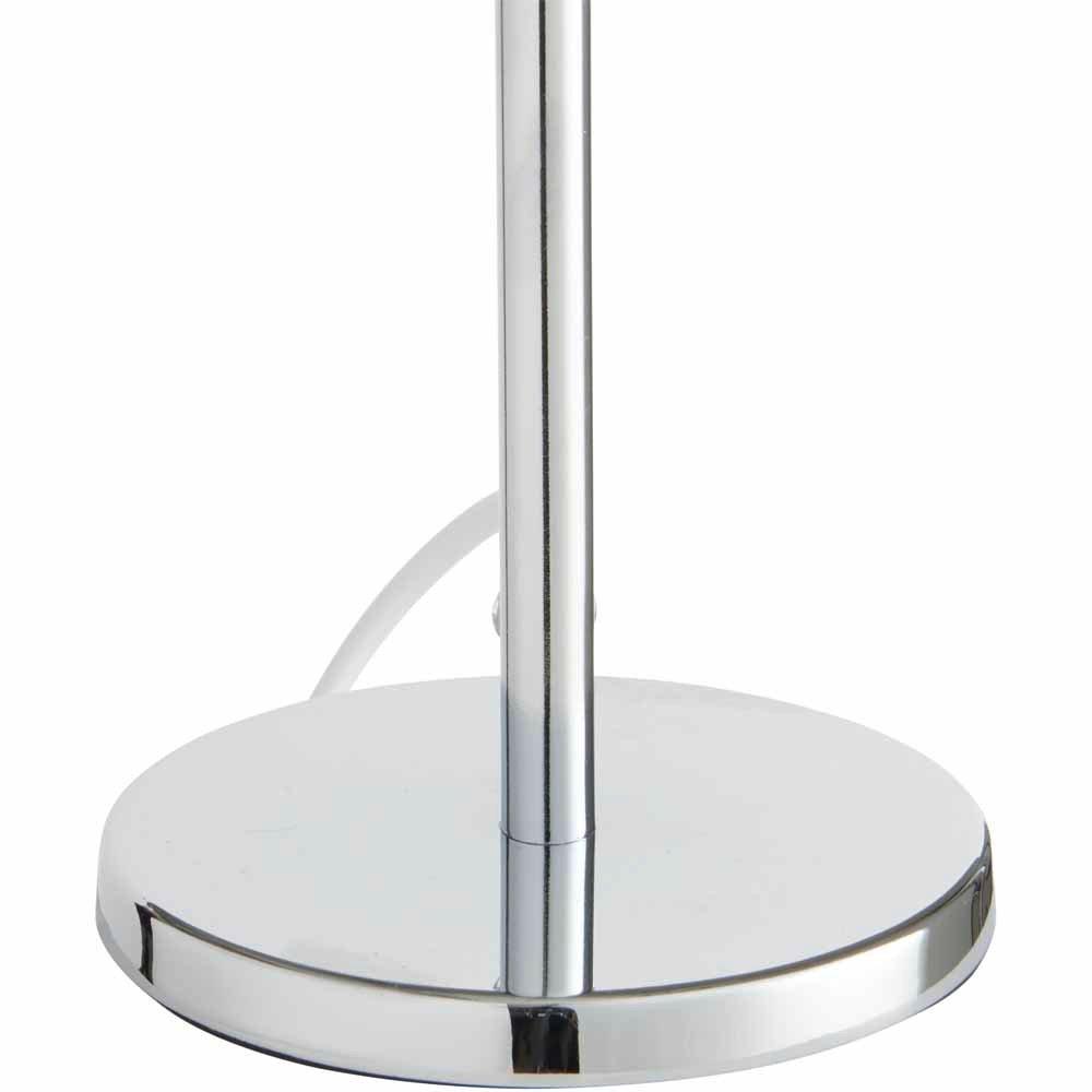 Wilko Grey Two Tier Shade Table Lamp Image 3