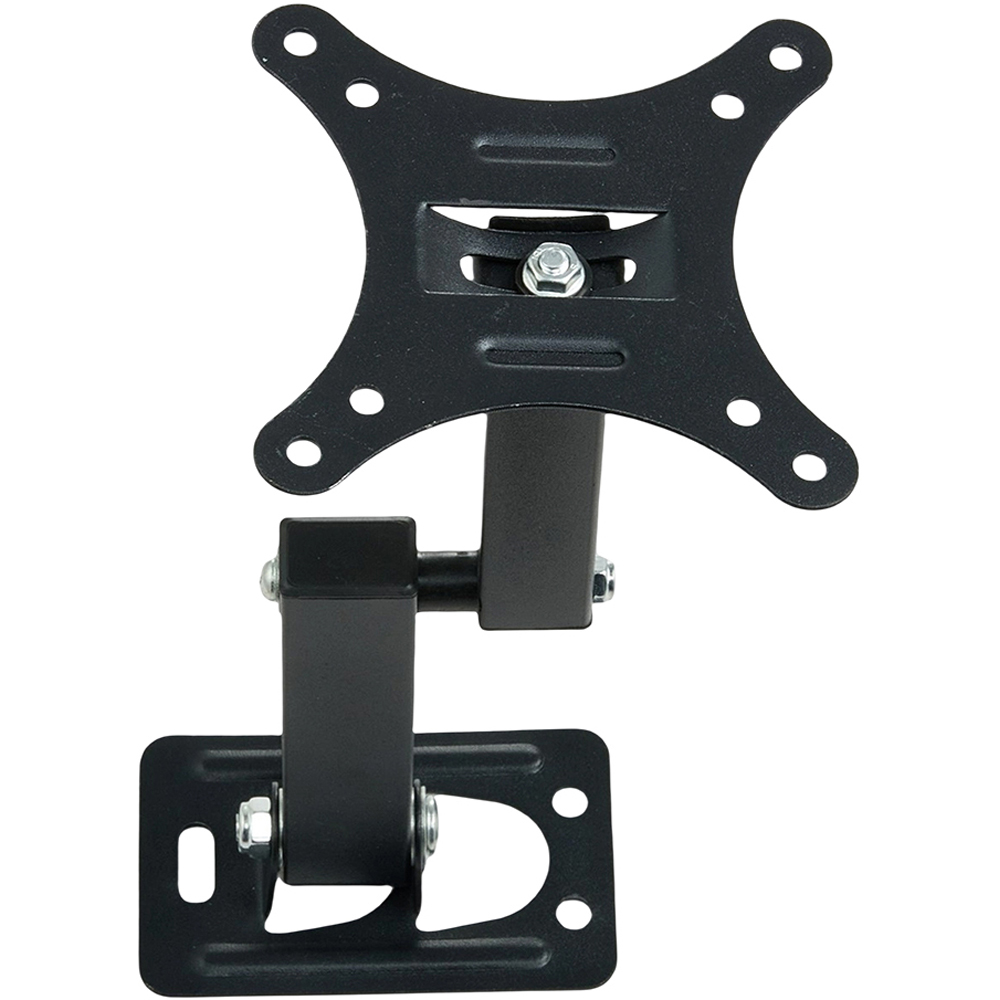 Living and Home 10-26 inch Black Metal Wall Mounted TV Monitor Bracket Image 1