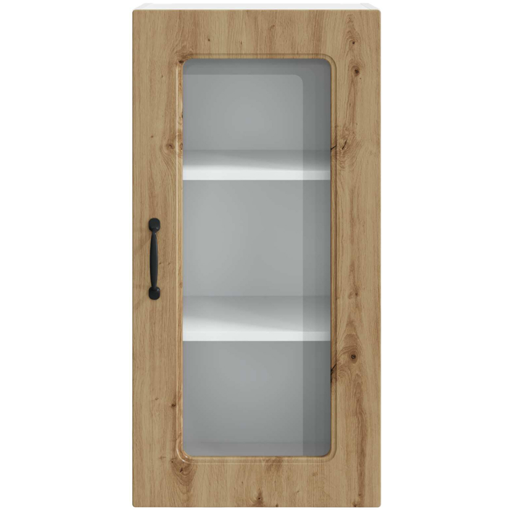 vidaXL Kalmar Single Door Artisan Oak Wall Kitchen Cabinet 2 Pack Image 5