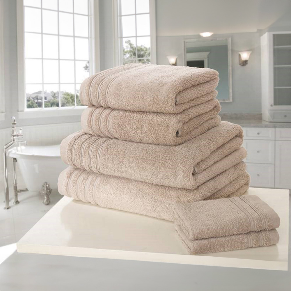 Rapport Home So Soft Cream Cotton Bath Towel Image 2
