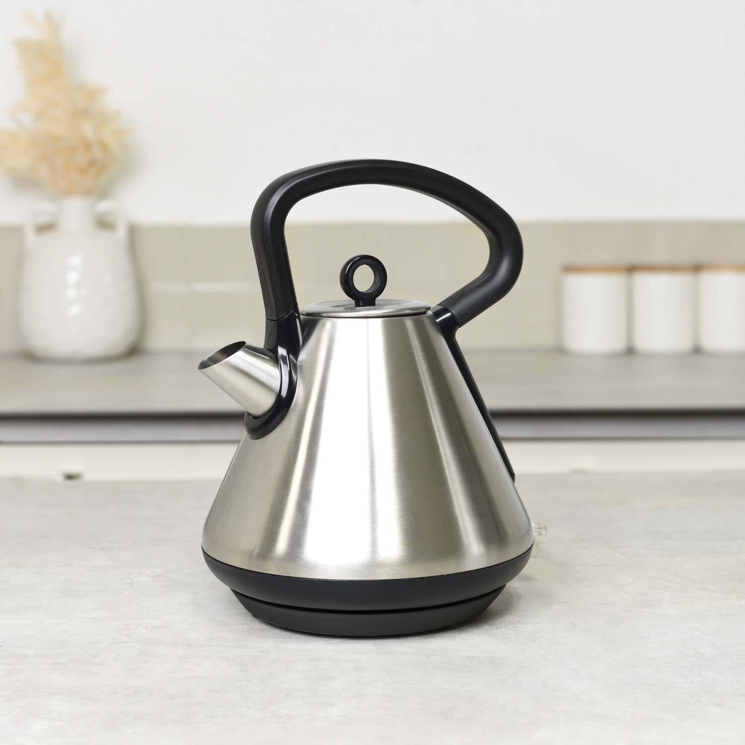 MY 1.7L Stainless Steel Pyramid Kettle Image 2