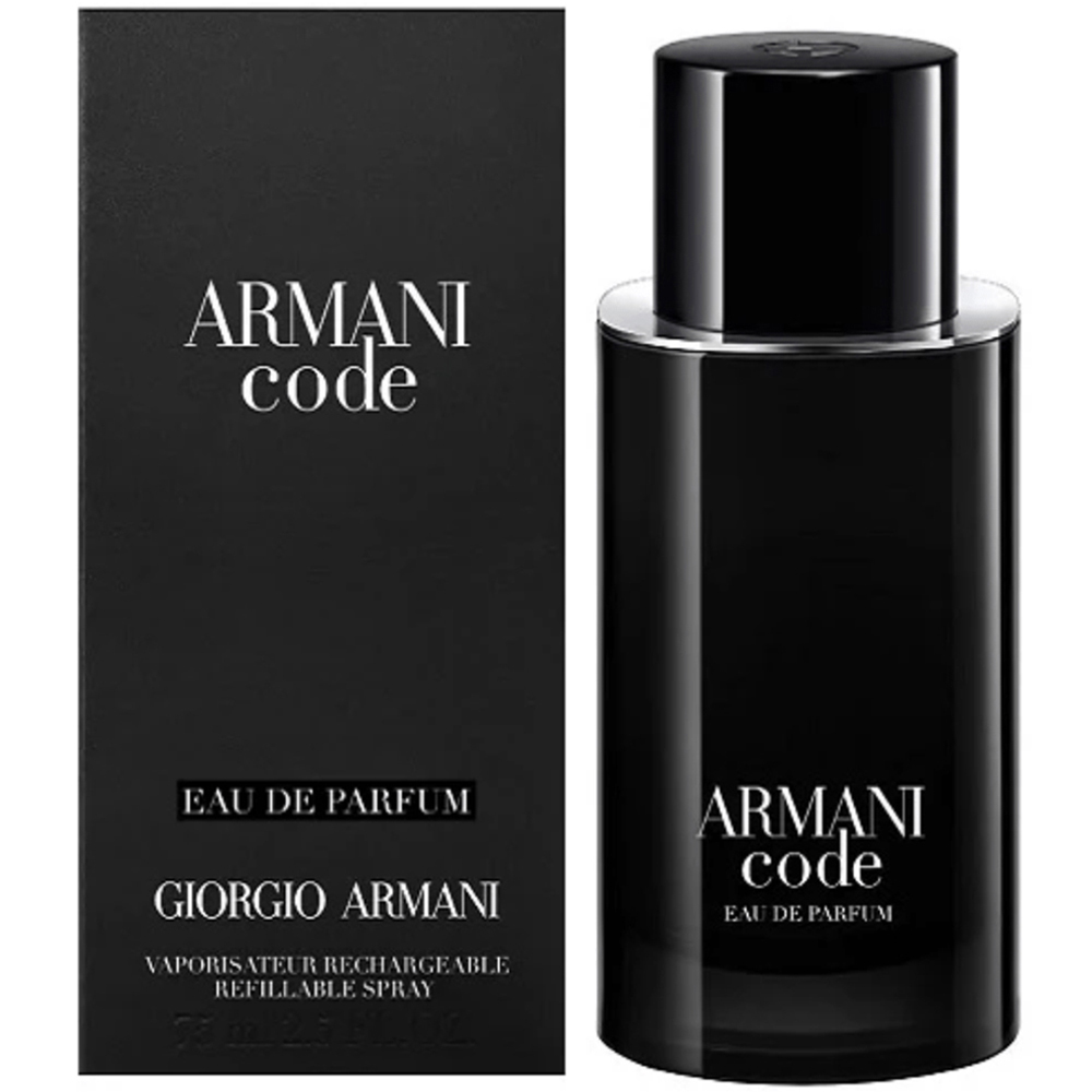 Armani Code Pour Homme Refillable Men Eau De Parfum Spray 50ml Image 2