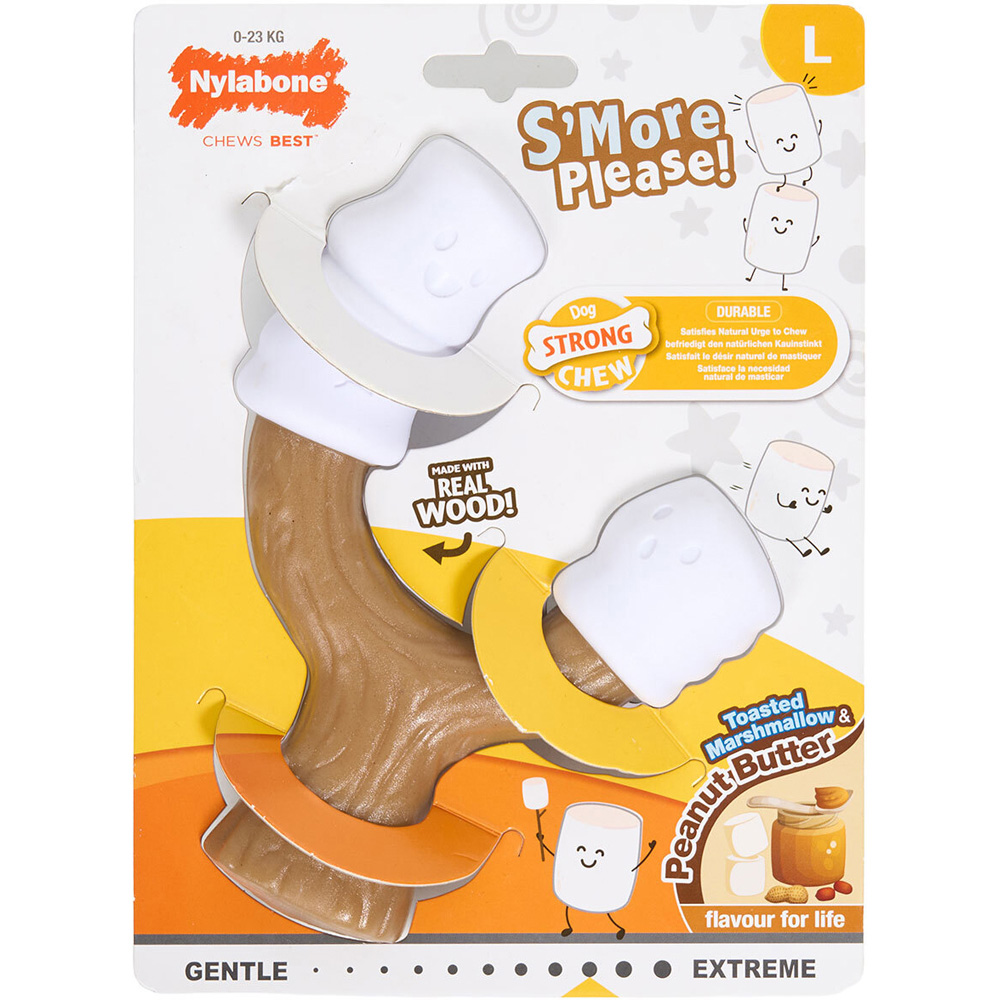 Nylabone Marshmallow Flavour Dog Chew Toy Image 3