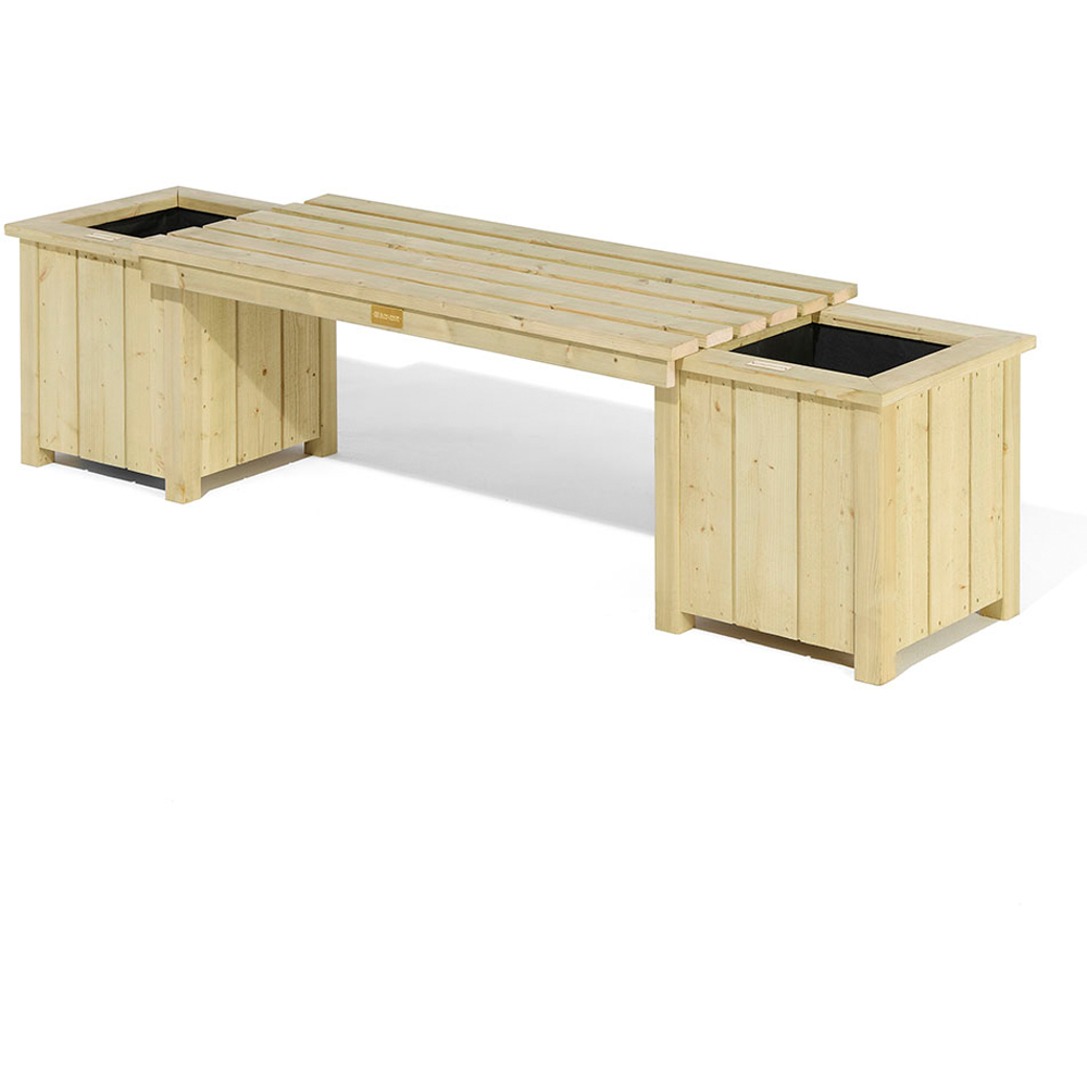 Rowlinson Signature Heritage 2 Seater Natural Bench Accessory Image 4