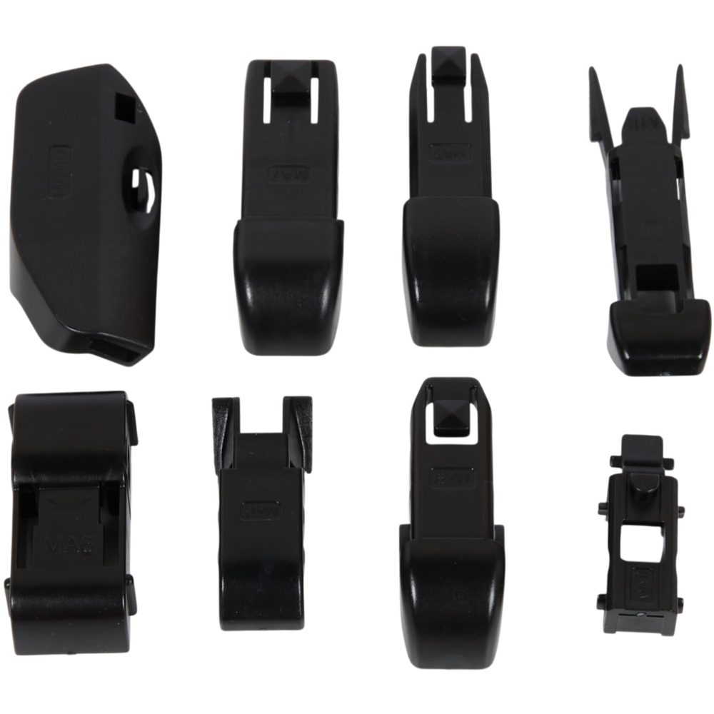 Multi-Fit Flat Wiper Blade Black 28in Image 4