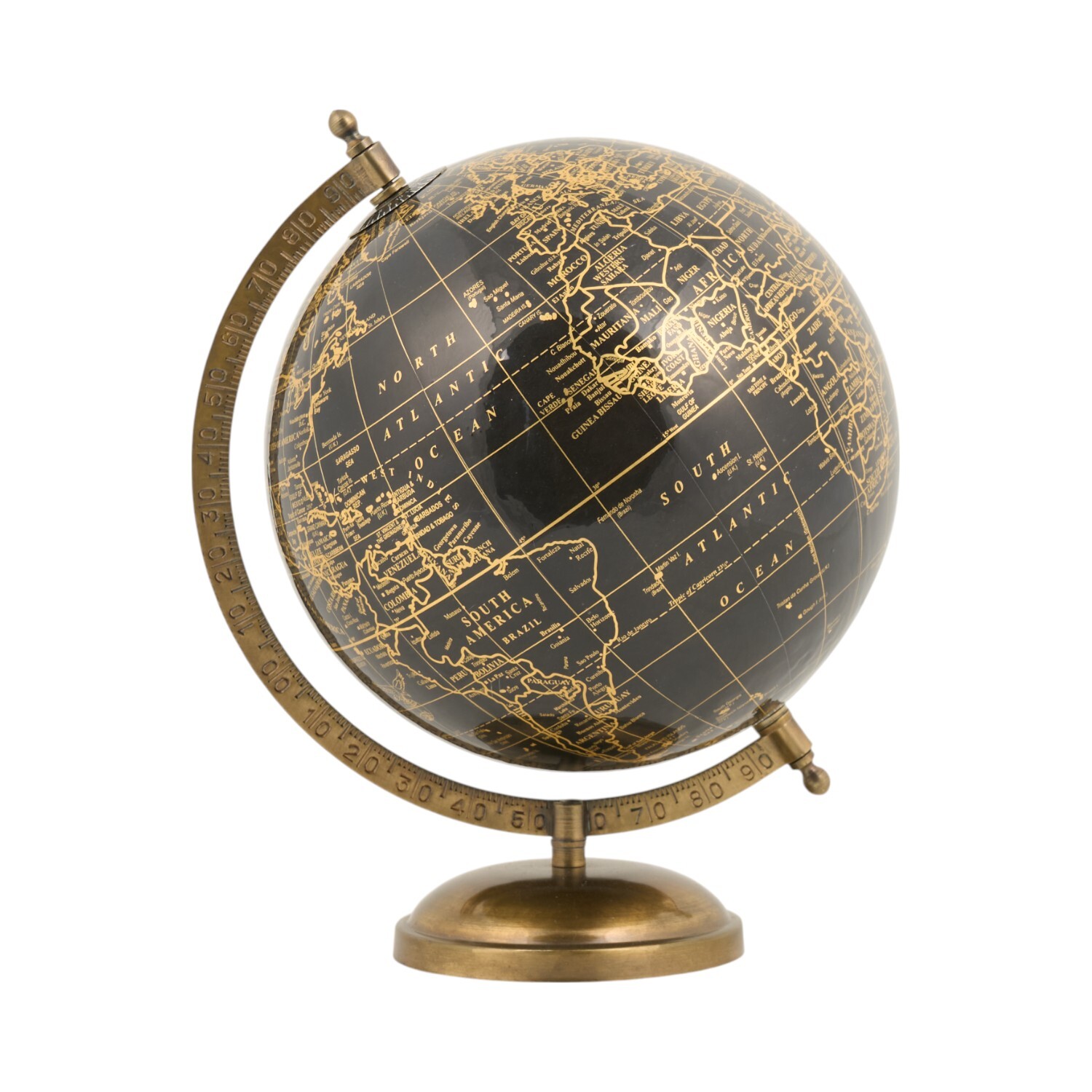 Gold Globe Black Image 1