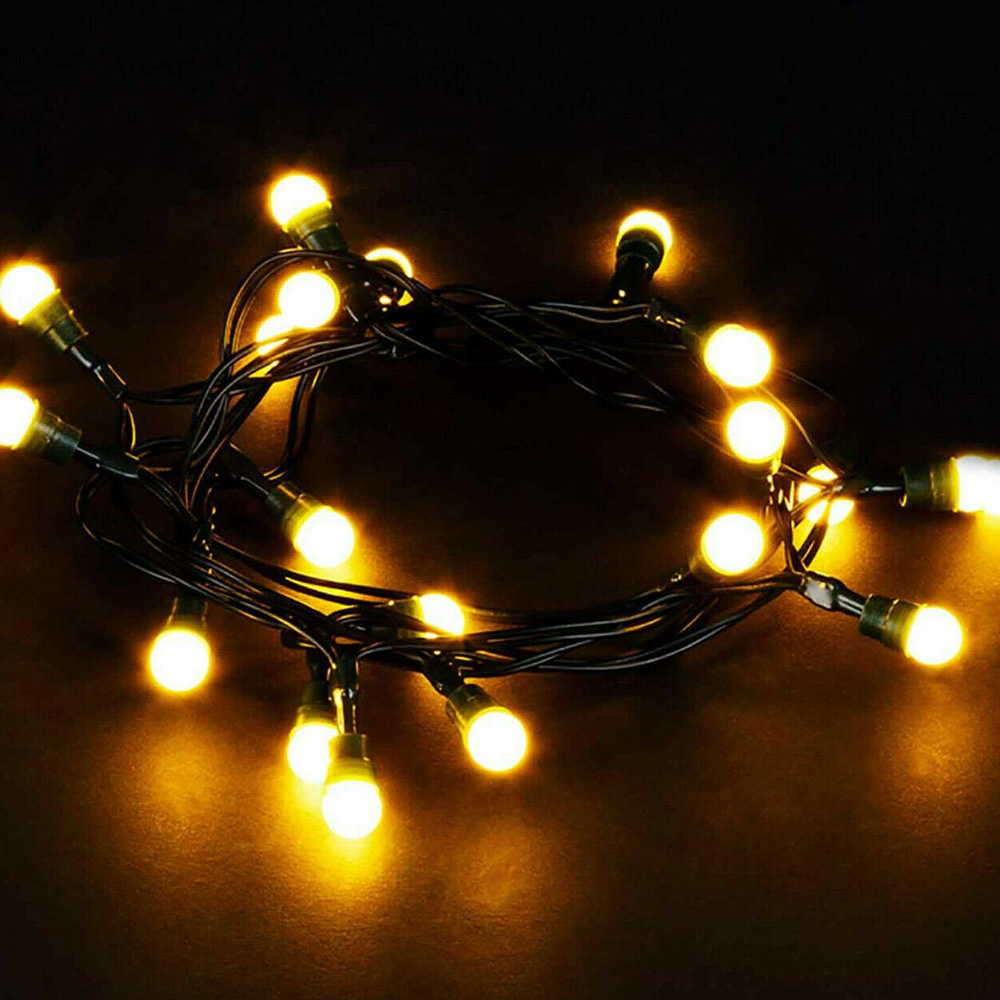 AMOS 1000 Warm White LED Berry Cluster Light Image 1