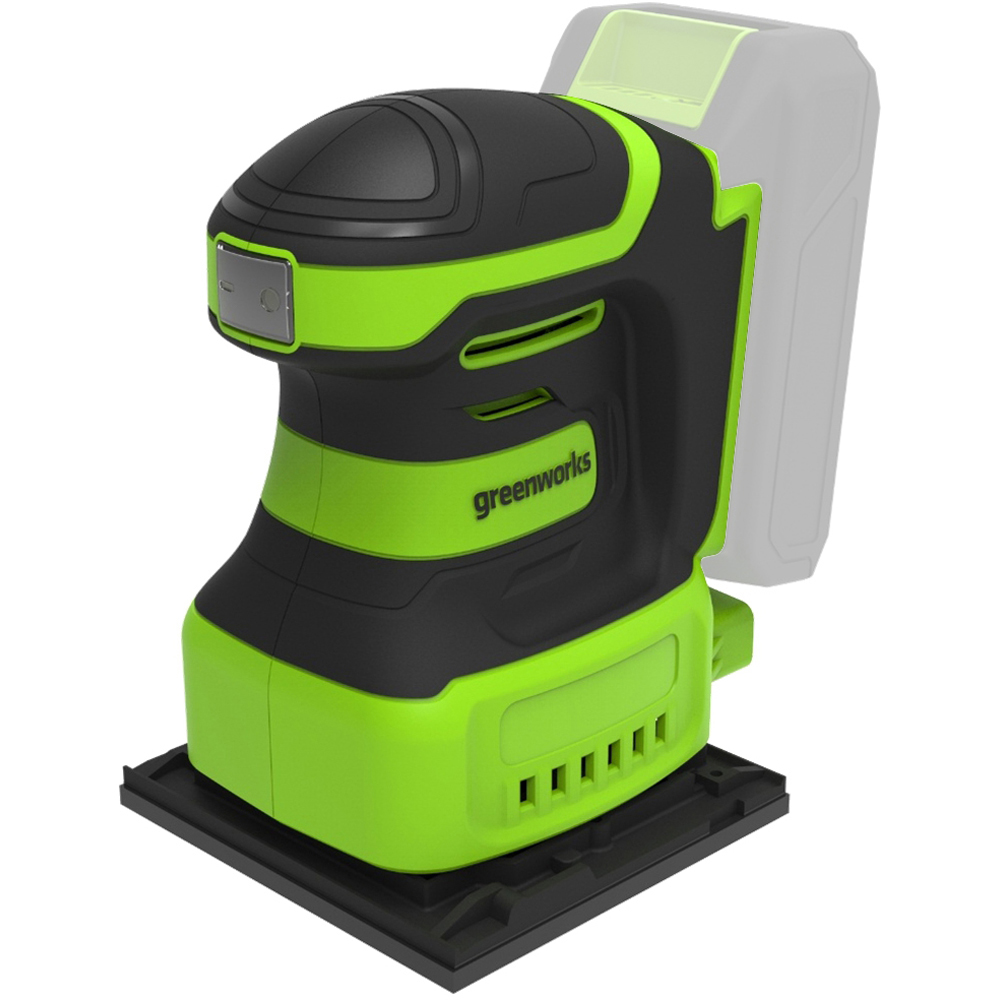 Greenworks GWGD24SS14 24V Brushless 1/4 Sheet Sander Bare Unit Image