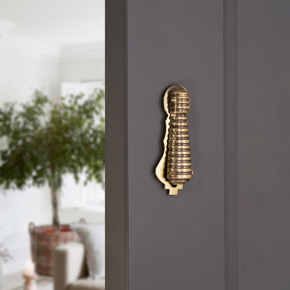 Spira Brass Beehive Aged Brass Escutcheon Image 2