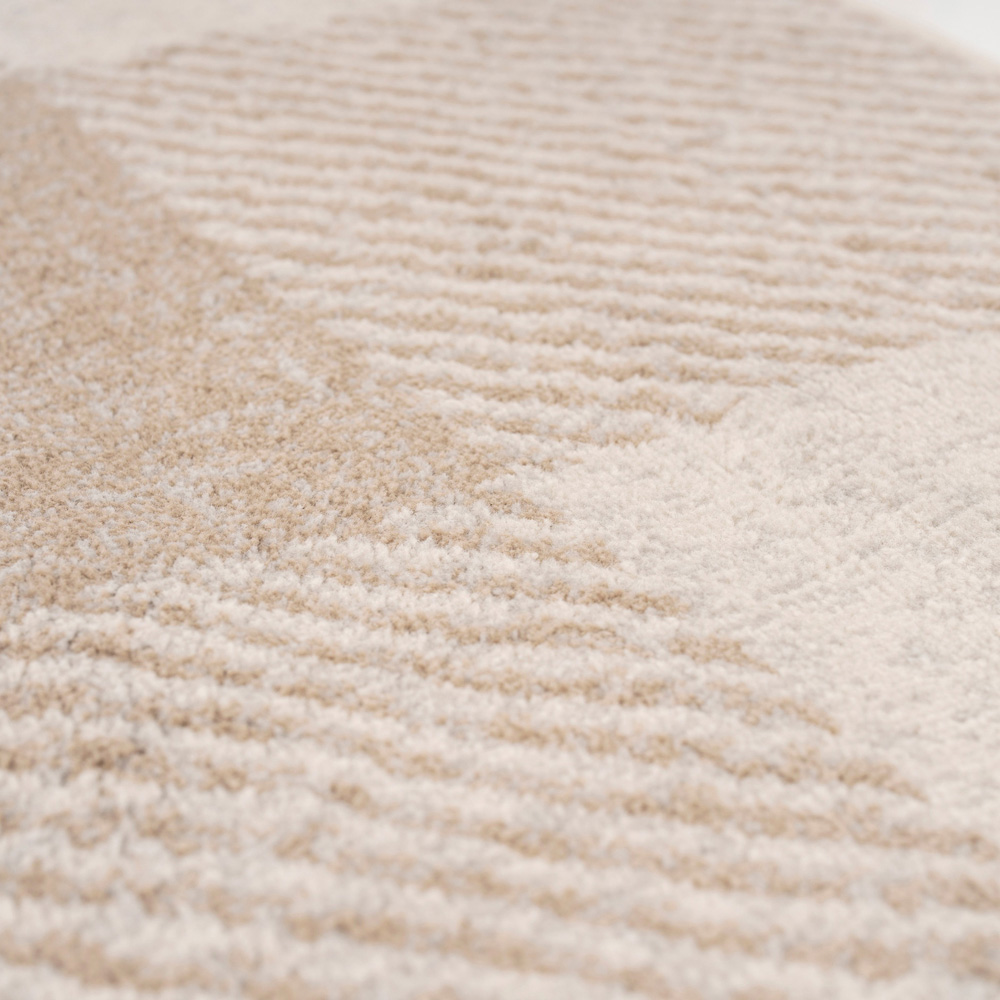 Kukoon Oscar Angus Cream Flat Tartan Plaid Rug 60 x 240cm Image 4
