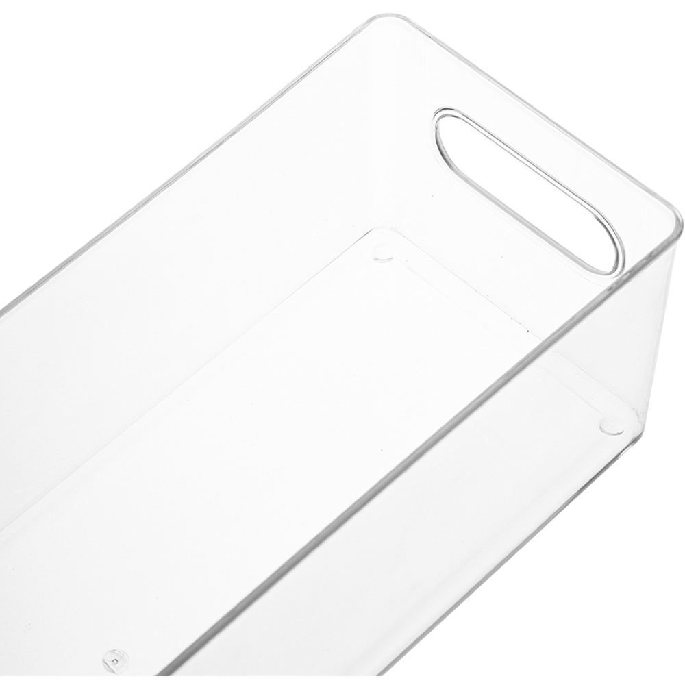 Living and Home Crystal Clear Transparent Desktop Storage Organiser Image 4