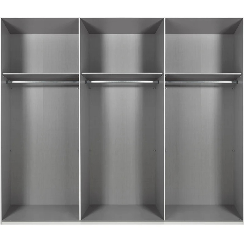 TJ'S Dublin 3 Door White Sliding Wardrobe Image 3