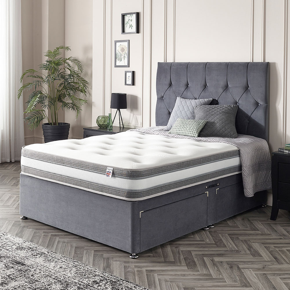 Aspire Small Double Cashmere 1000 Pocket Tufted Mattress Image 8