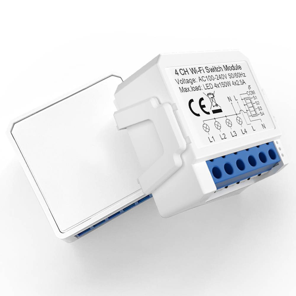 ENER-J 4CH Smart Wi-Fi Light 2CH Switch Module Image 4