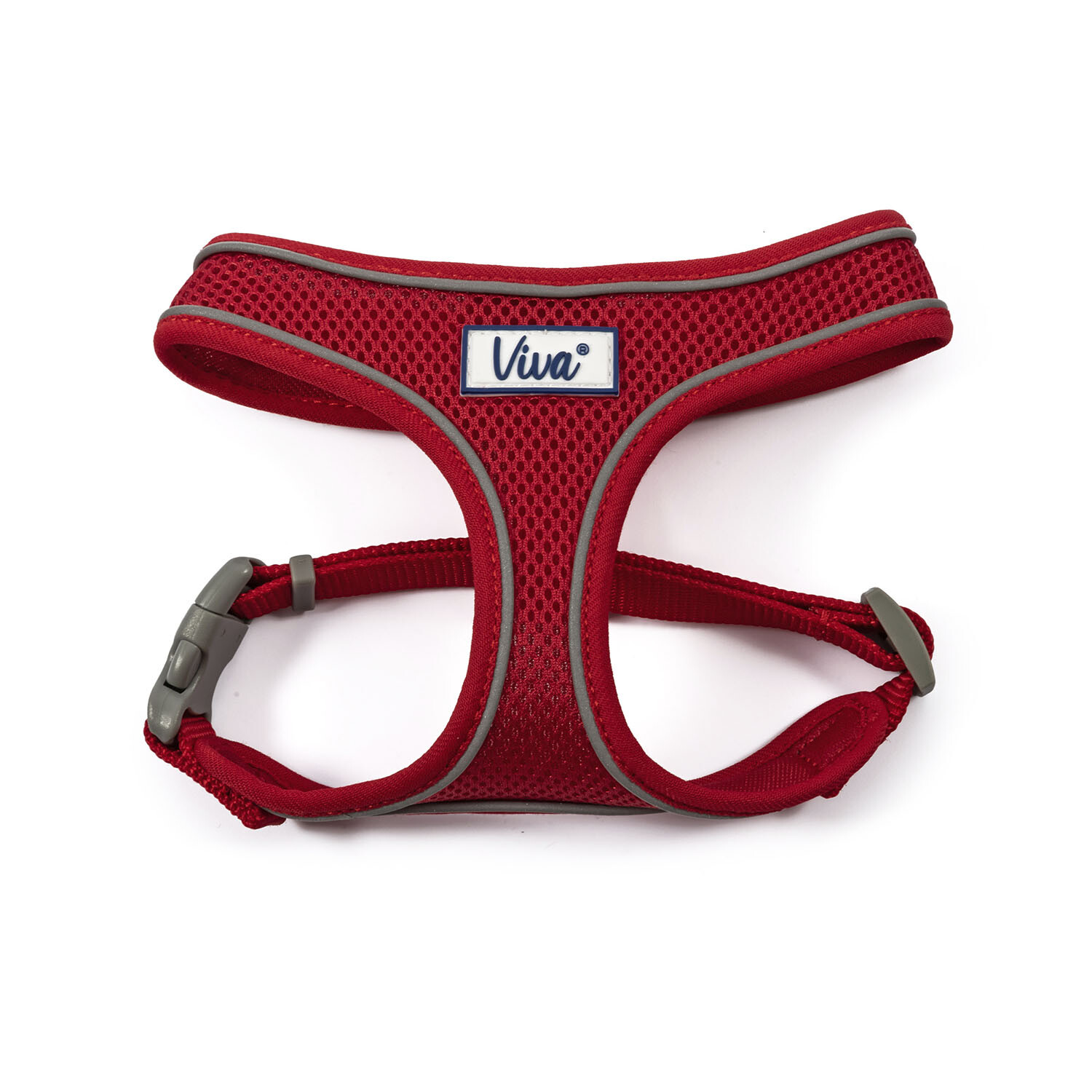 Comfort Mesh Dog Harness - Red / Extra Small Image 1