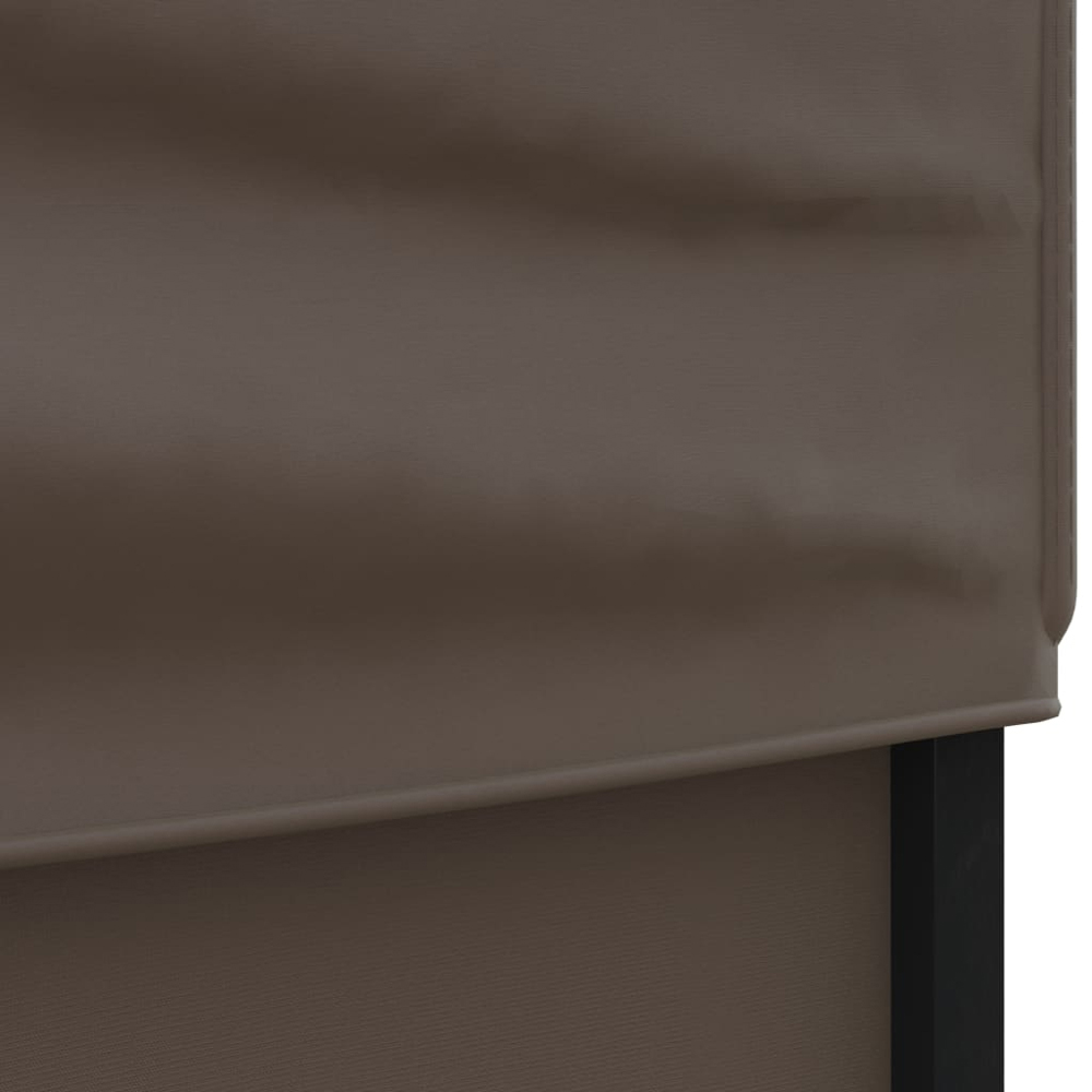 vidaXL 3 x 3m Taupe Foldable Party Tent Image 6