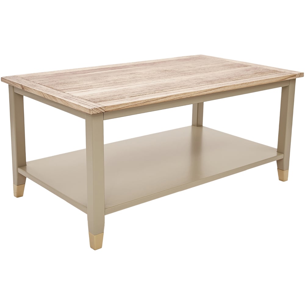 Palazzi Clay Natural Coffee Table Image 4