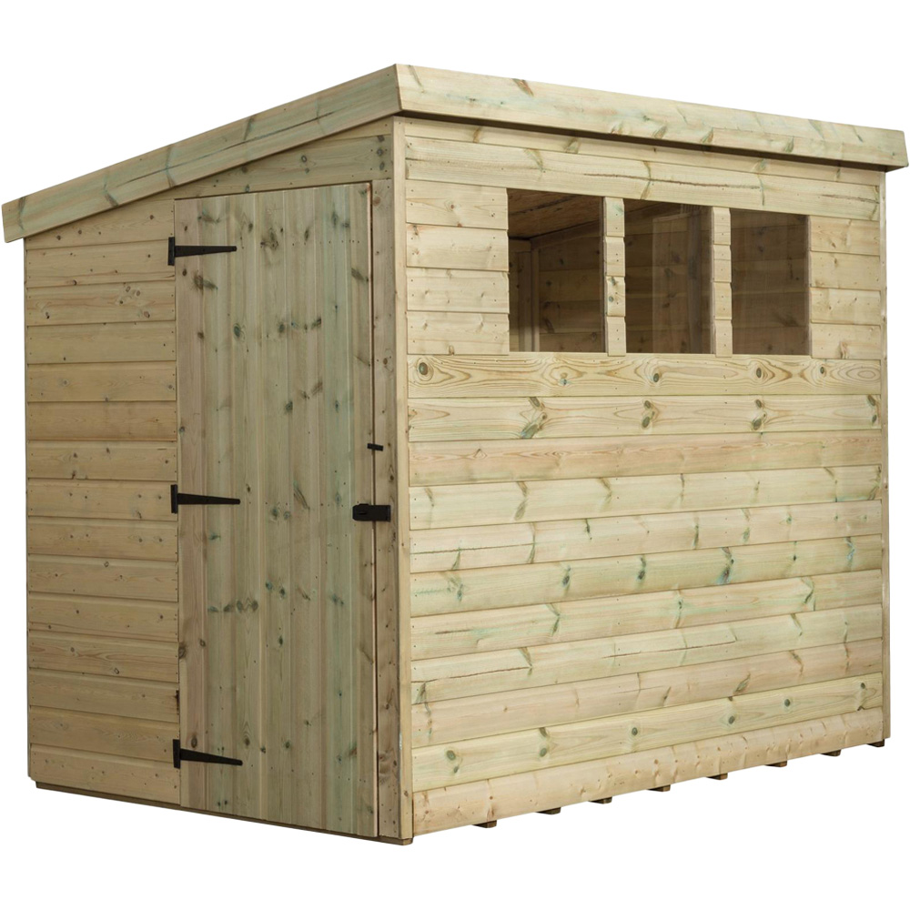 Empire Sheds 2500 6 x 6ft Tongue and Groove Pent Garden Shed Image 1