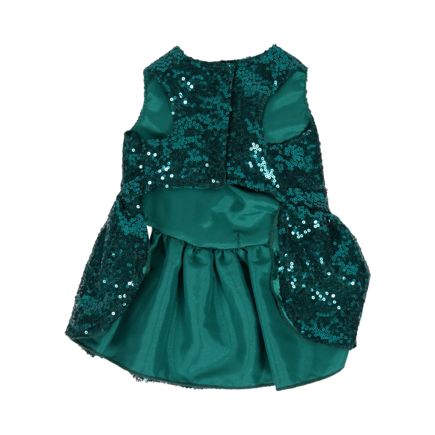 Sparkly Christmas Dog Dress XS Image 5