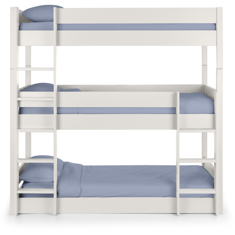 Julian Bowen Trio Surf White Triple Sleeper Bunk Bed Image 5