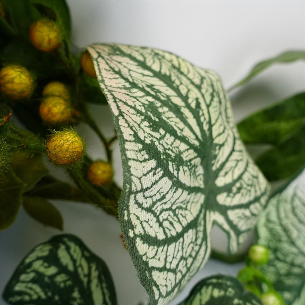 Leaf Trailing Alocasia Sinuata Hanging Artificial Plant 5ft Image 4