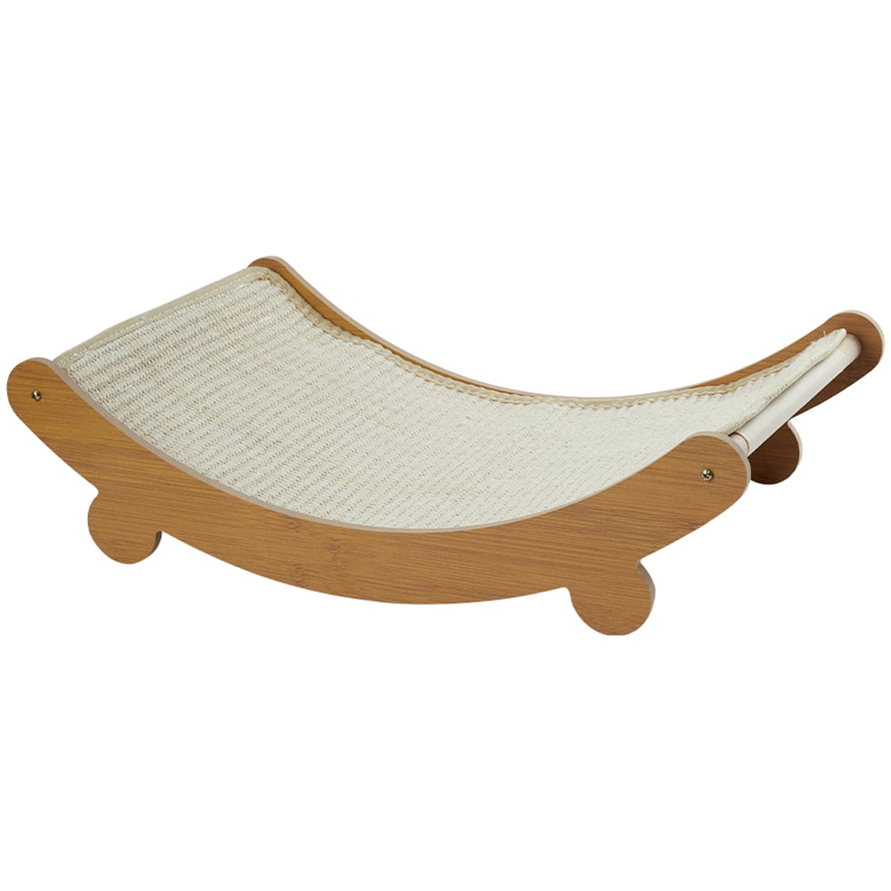 H&O Direct Small Sisal Cat Scratching Lounge Bed Image 1
