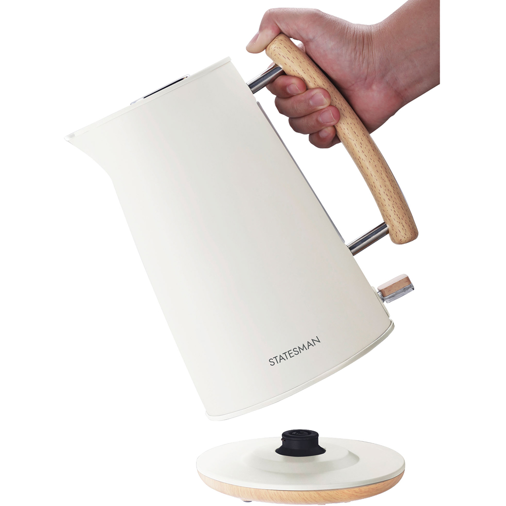 Statesman SKK00153CR Cream Scandi Design 1.7L Jug Kettle 3000W Image 4