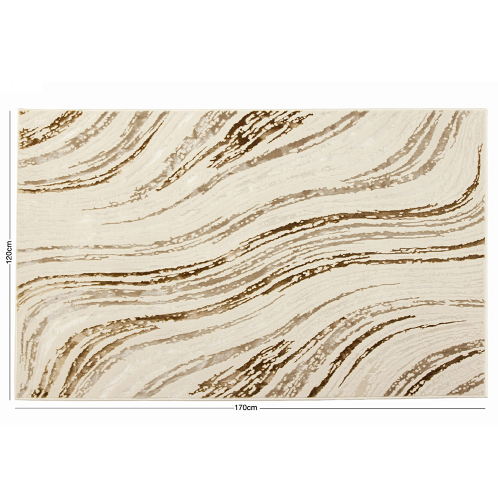Esselle Home Solar Saturn Natural and Copper Rug 120 x 170cm Image 7