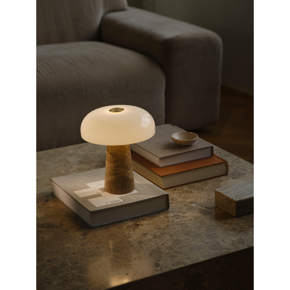Nordlux Glossy Mini Beige Table Lamp Image 6