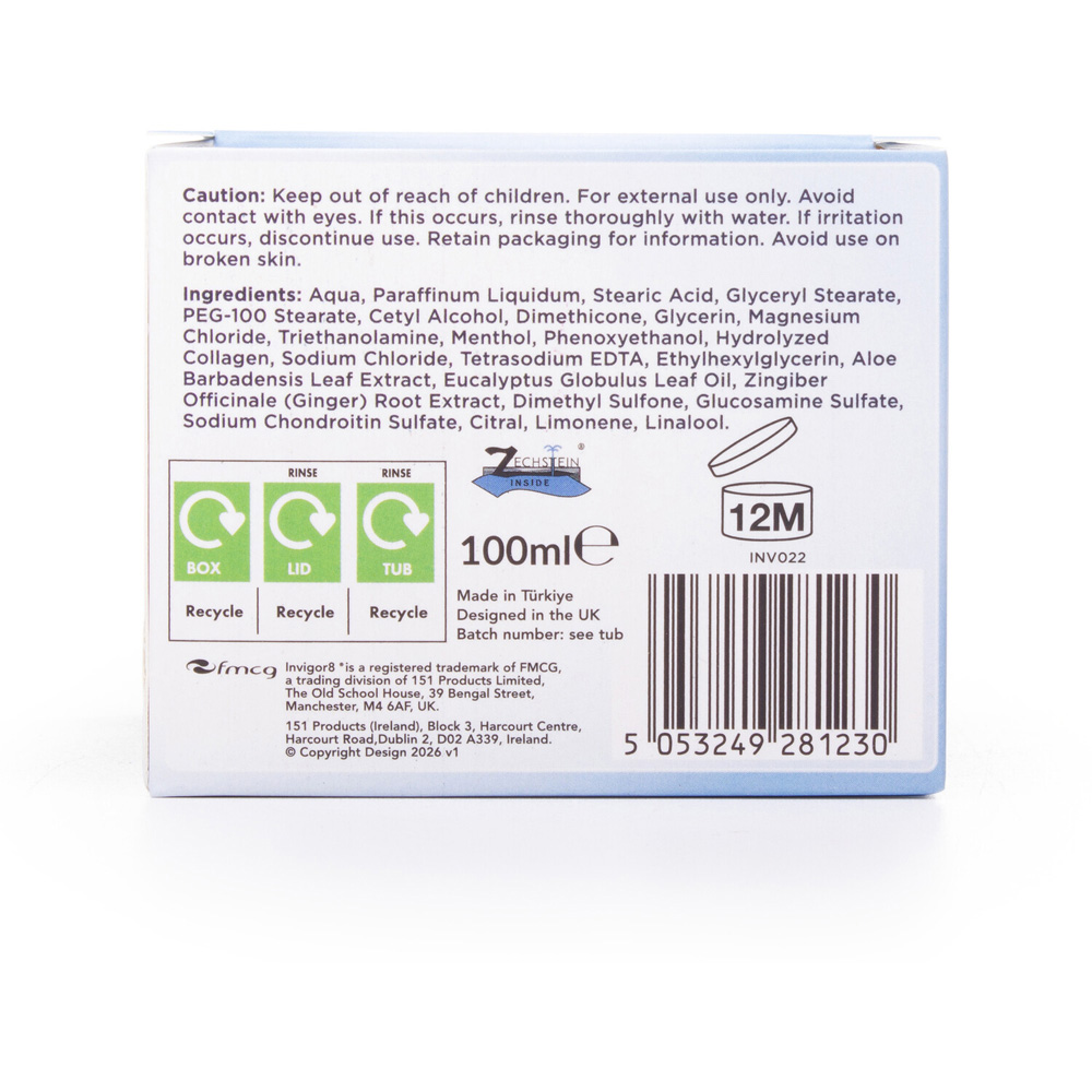 Invigor8 Magnesium Joint Care Cream Image 4
