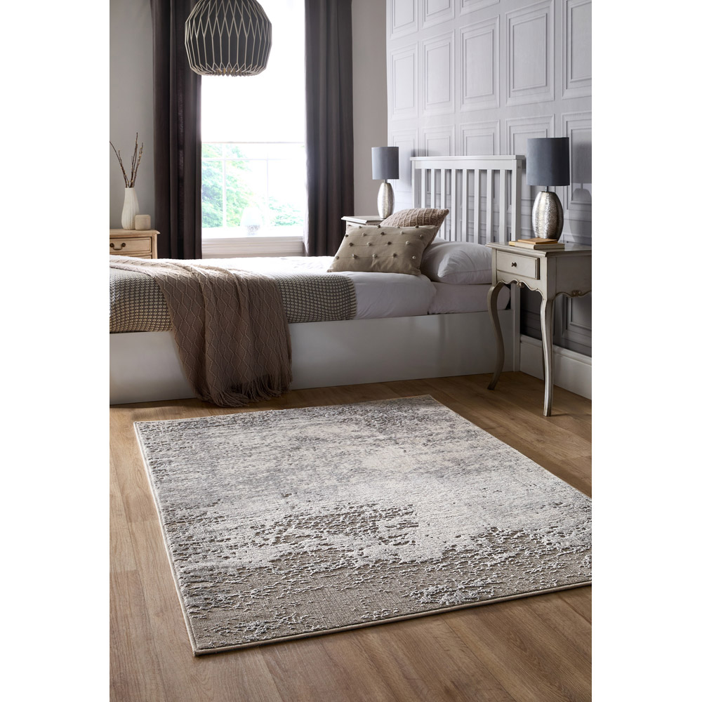 Origins Grey Poetic Reflection Rug 80 x 150cm Image 2