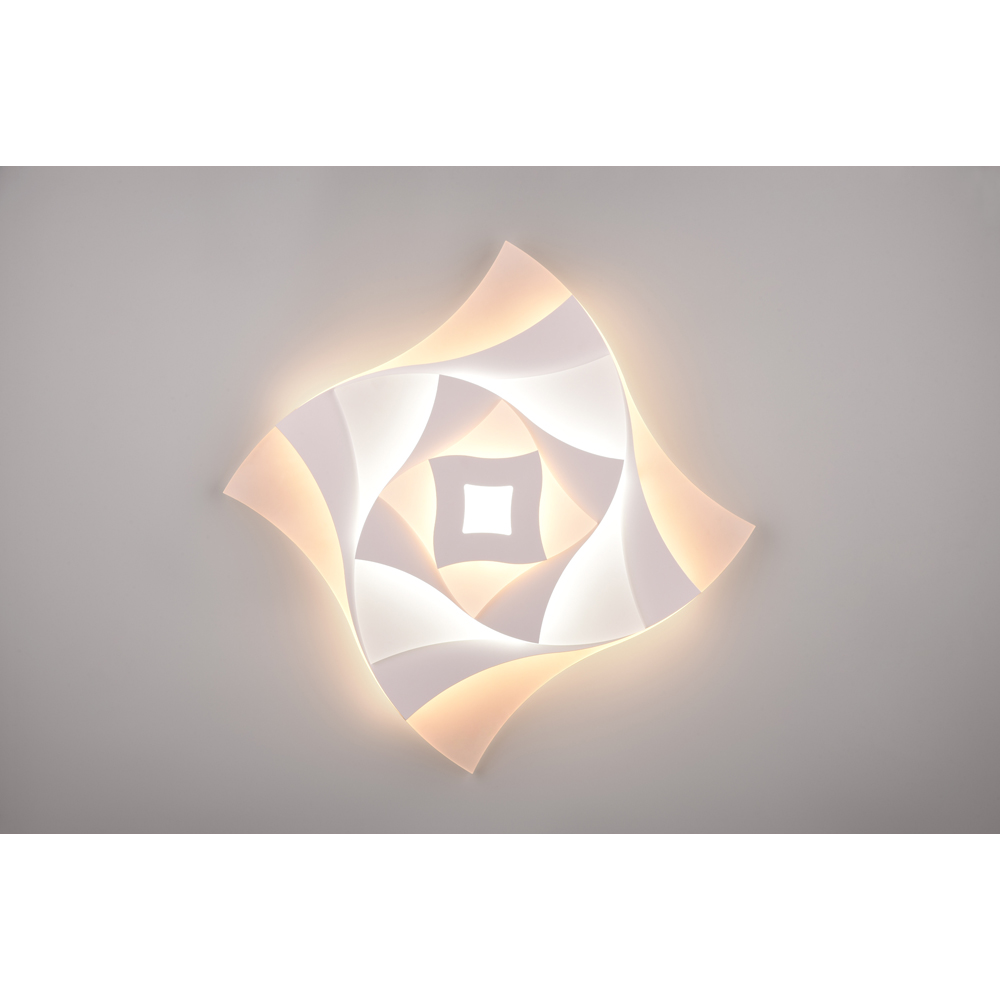 TRIO Akita White LED Ceiling Light Image 5