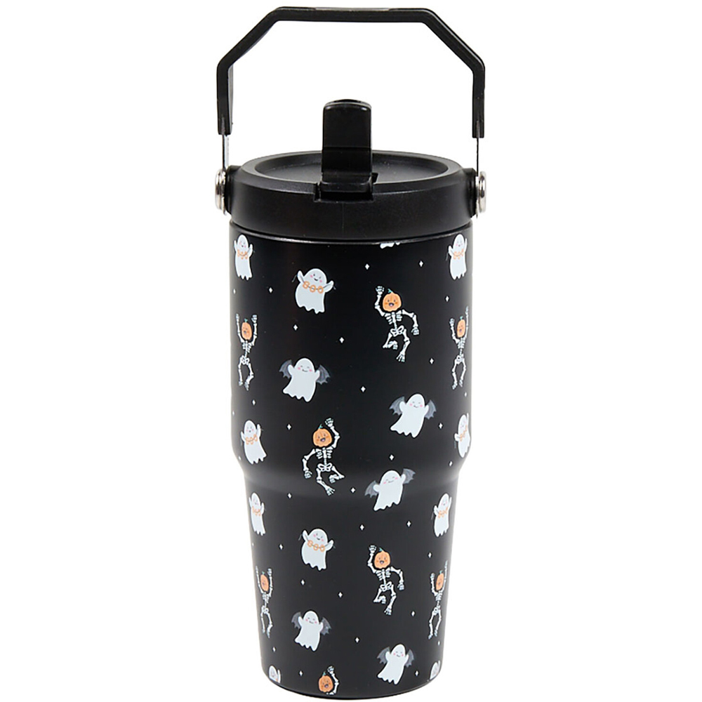Halloween Stainless Steel Tumbler with Premium Lid Image 5