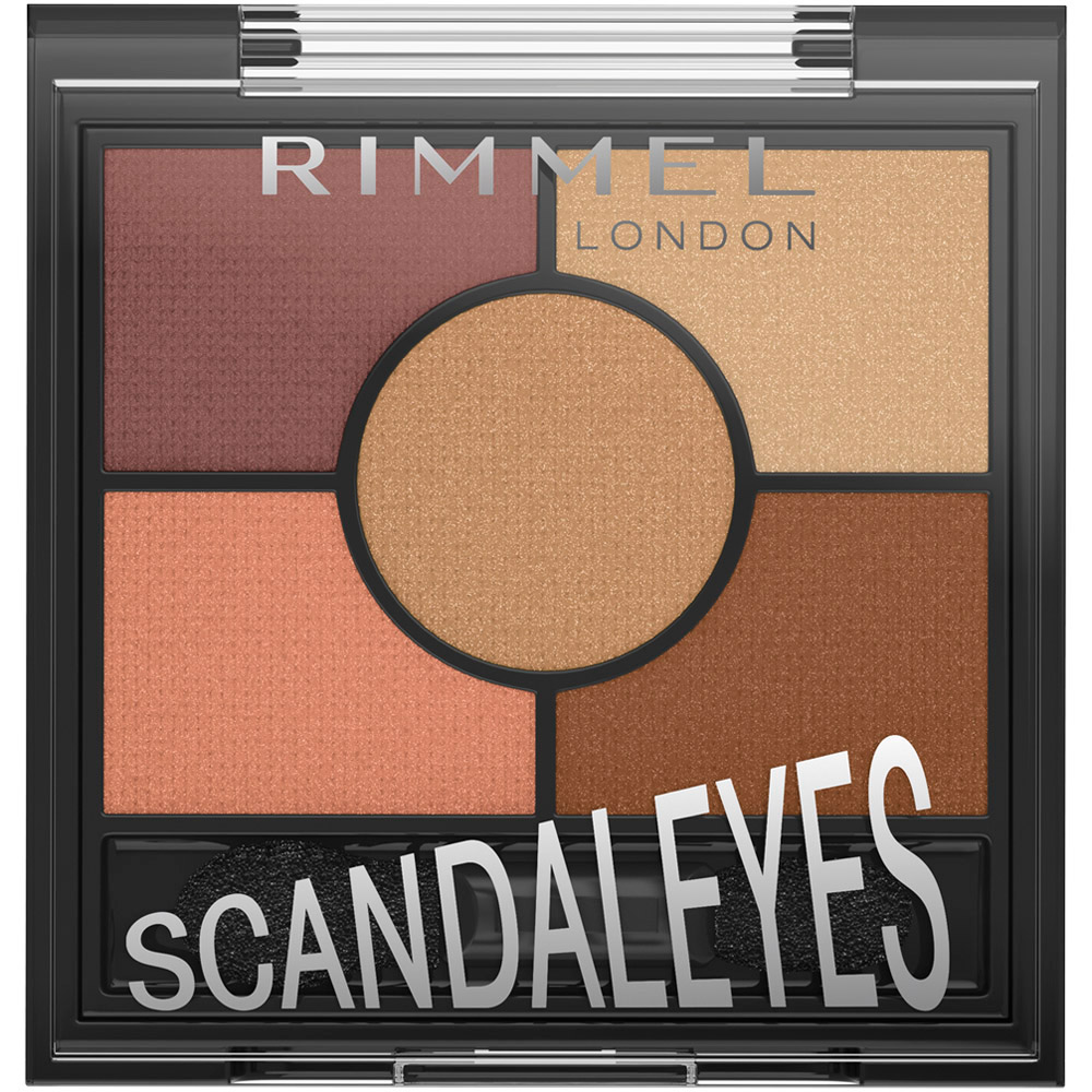 Rimmel Scandaleyes 5 Pan Eye Shadow 005 Sunset Bronze 3.8g Image 1