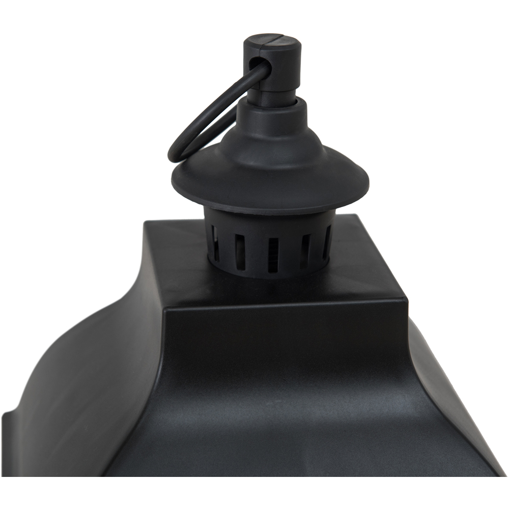 Sunjoy Classic Black Battery Powered Garden Lantern Image 4