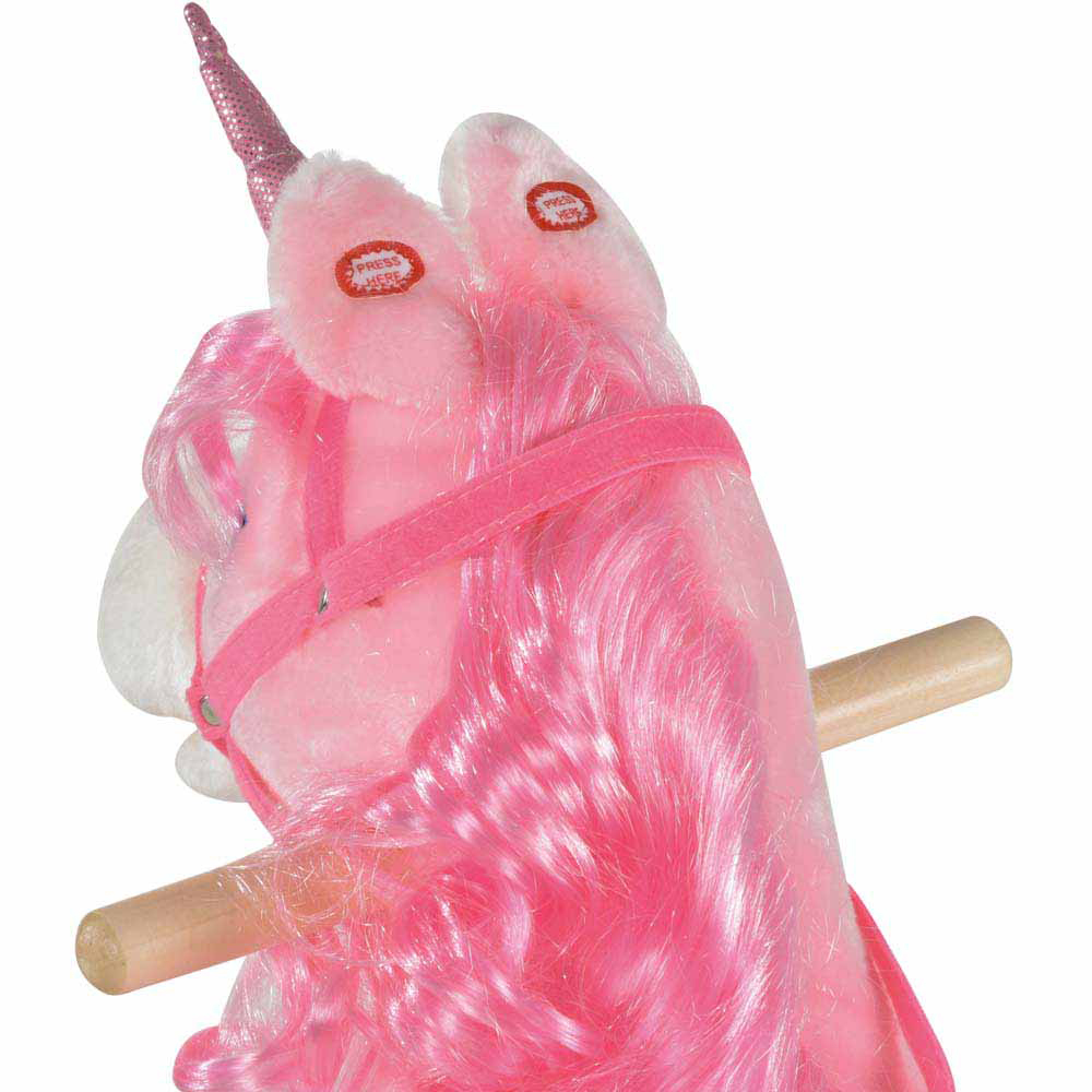 Tommy Toys Rocking Horse Unicorn Toddler Ride On Pink Image 6