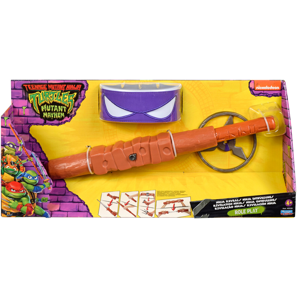 Single Teenage Mutant Ninja Turtles Mutant Mayhem Toy in Assorted styles Image 2