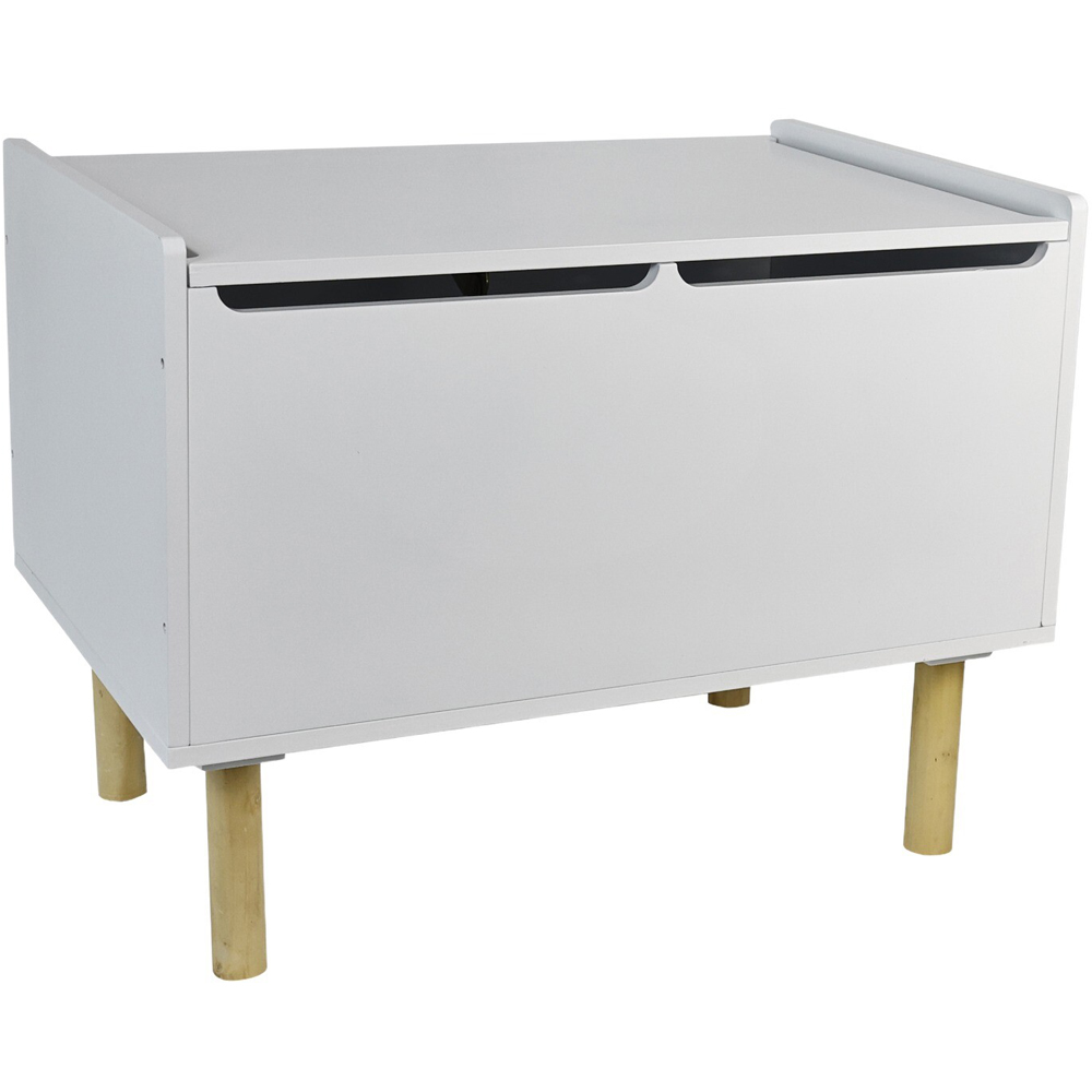 Toy Storage Box White Image 2