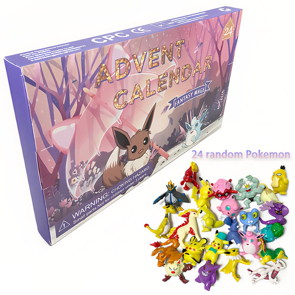 Jaoyeh Eevee Pokemon Christmas Advent Calendar Image 3