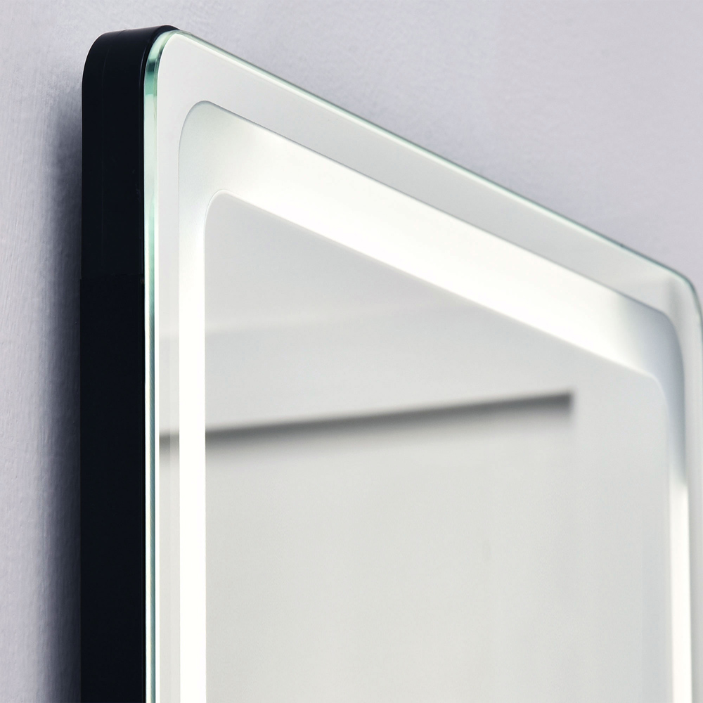 Portland Lighted Aluminium frame Full Length LED Floor Mirror 160 x 40cm Image 4