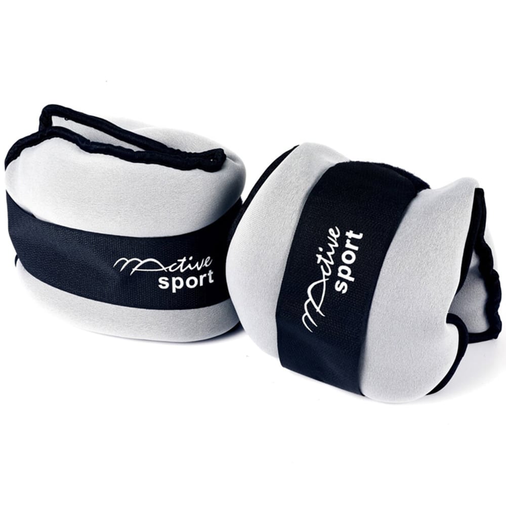 Active Sport White Ankle Weight 2kg 2 Pack Image 3