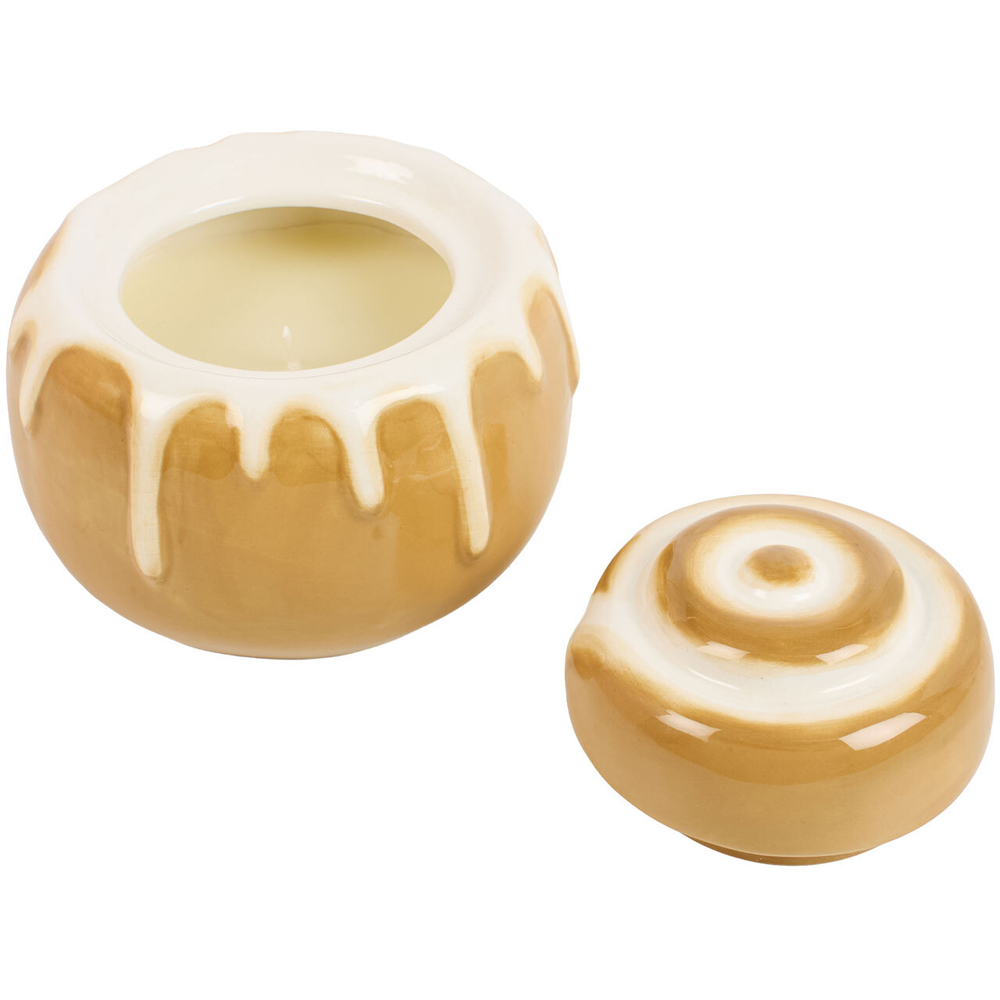 Cinnamon Swirl Ceramic Candle Image 4