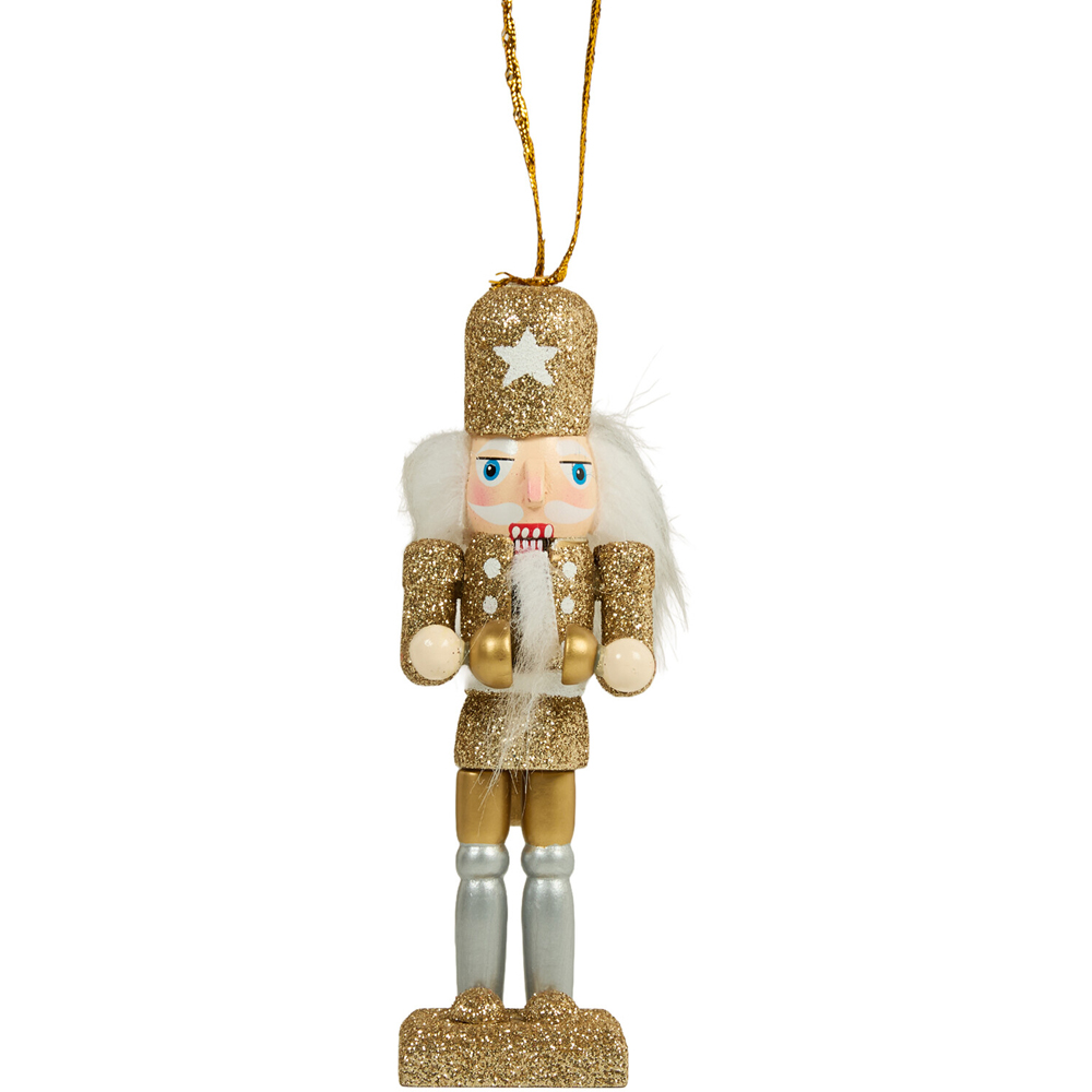 Set of 4 Champagne Nutcrackers Image 4