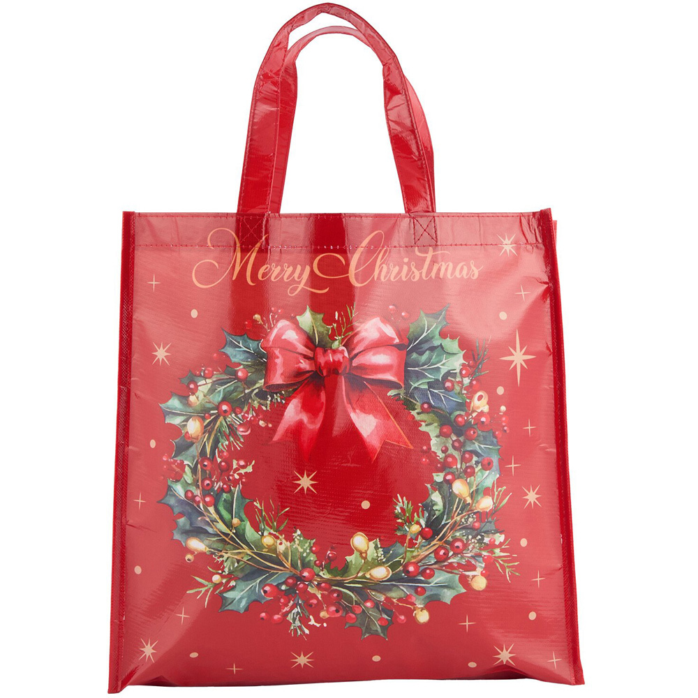 Assorted Christmas Shopper Bag Multicolour Image 2