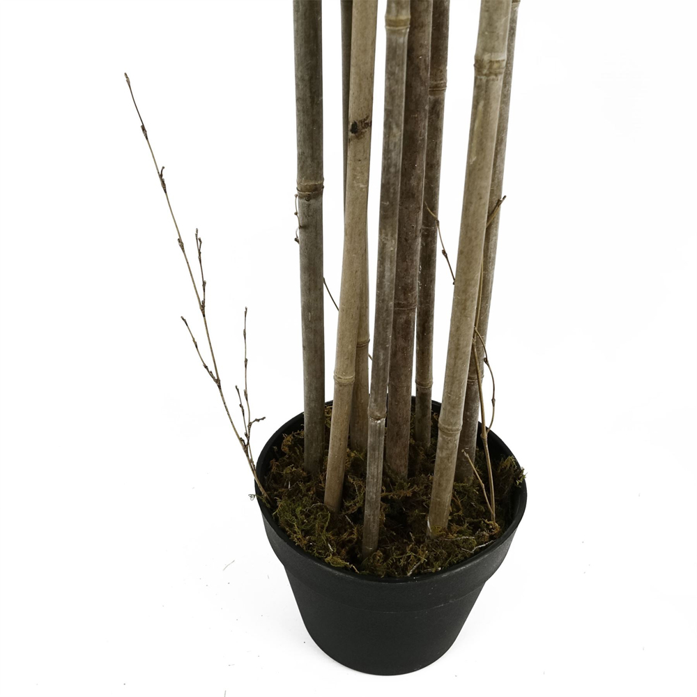 Botanik Natural Bamboo Artificial Tree in Pot 6ft Image 3