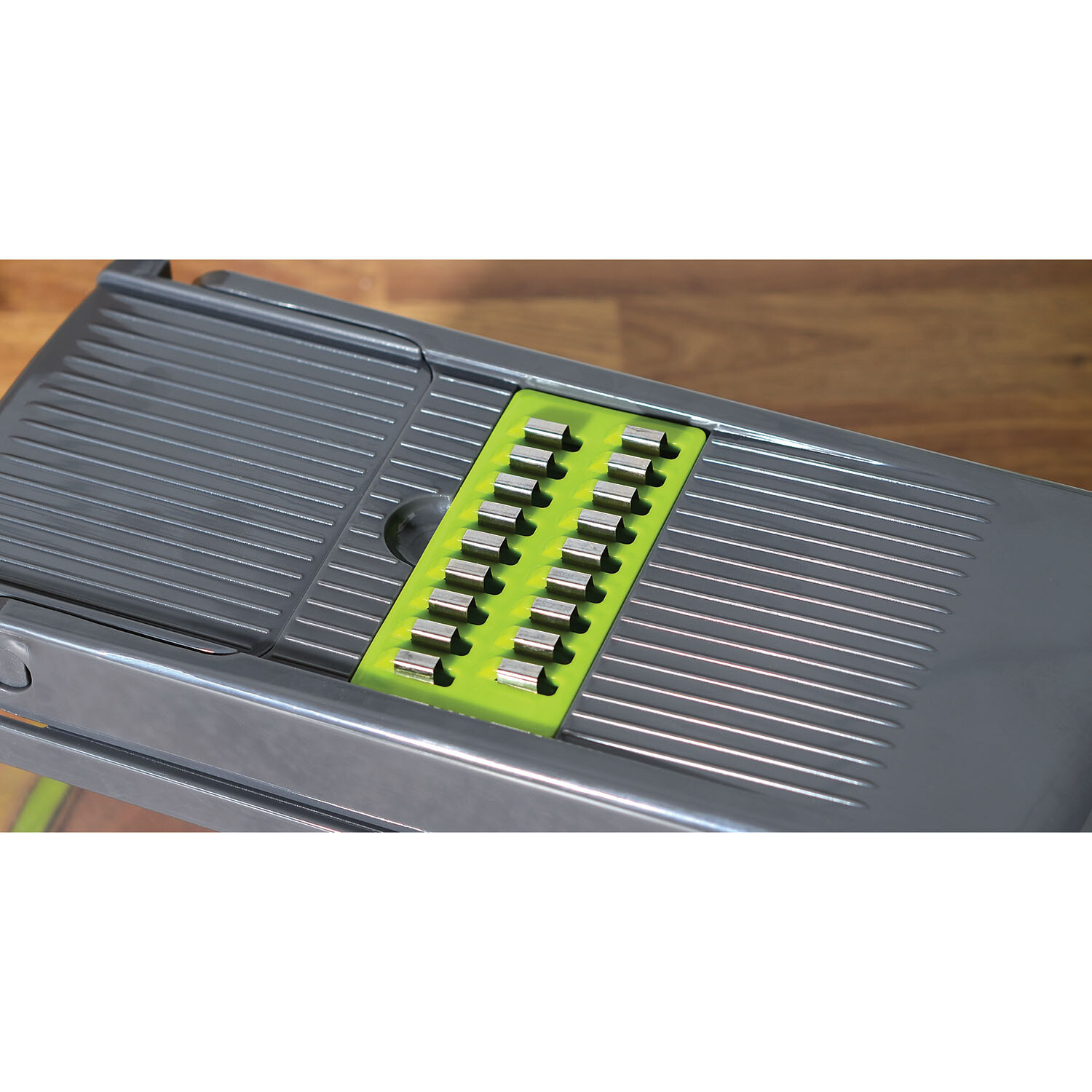 MY Vegetable Cutting Chopper - Grey and Green Image 14